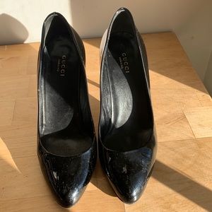 Jimmy Choo patent leather pumps